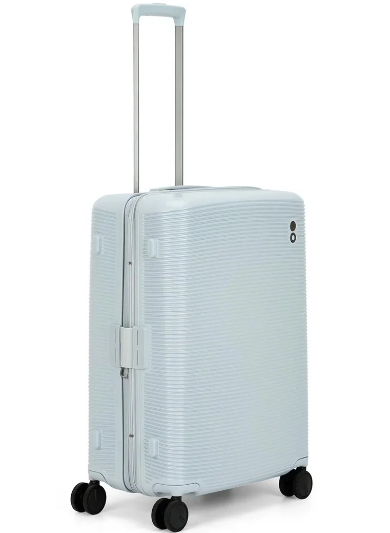 Echolac Light Blue Ultima 67 Cm Hardside 4-Double Wheeled Expandable Check-In Luggage Trolley - Light Blue  | Best Price UAE
